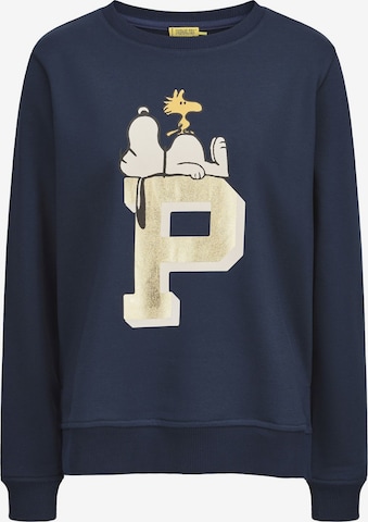 Sweat-shirt CODELLO en bleu : devant