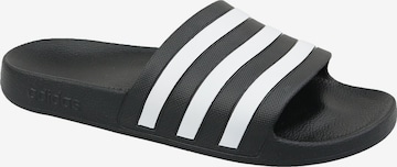 ADIDAS ORIGINALS Beach & swim shoe 'adidas Adilette Aqua' in Black: front