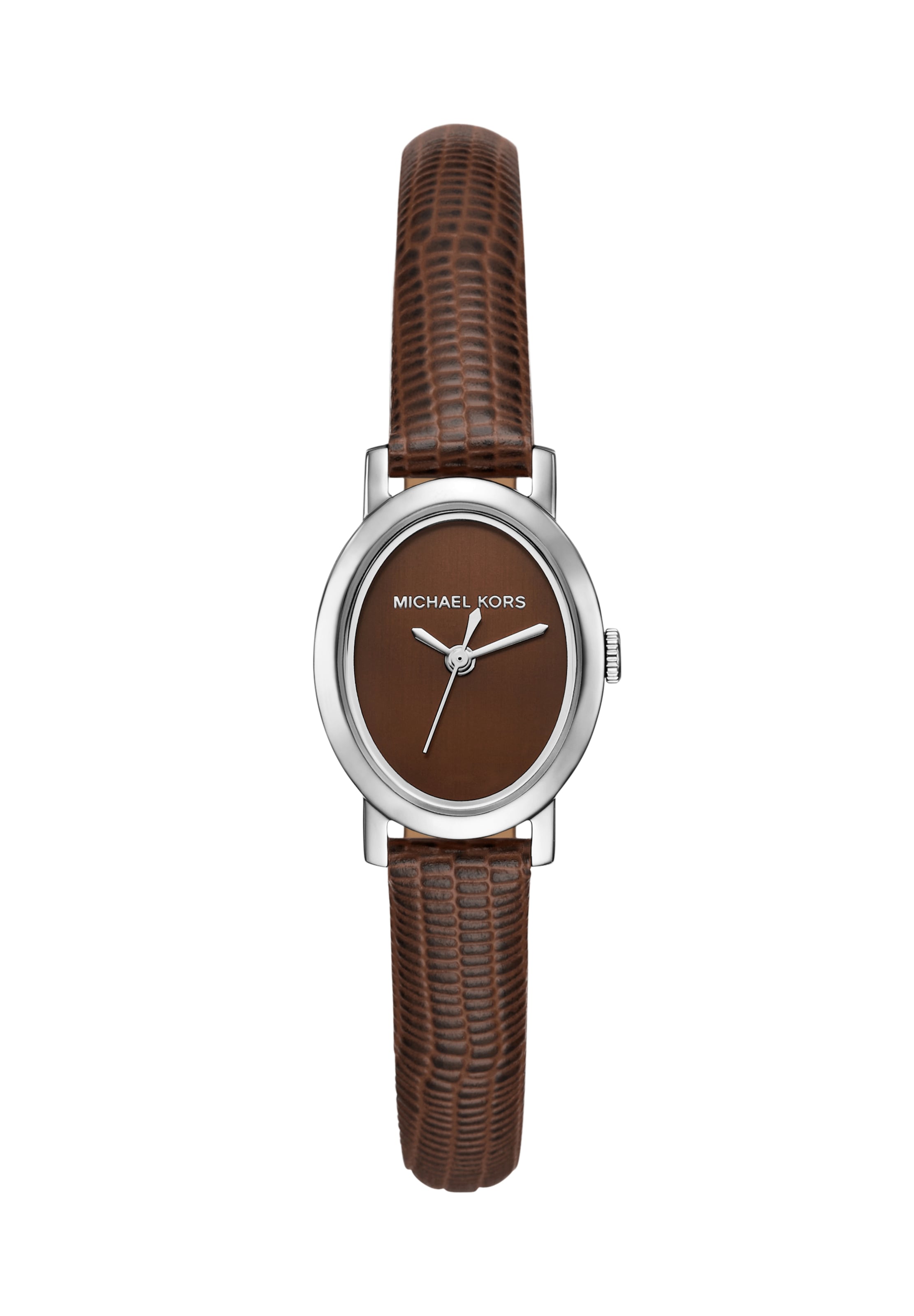 MICHAEL Michael Kors Analoog horloge 'MAUDE' in Bruin: voorkant