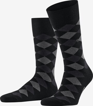 BURLINGTON Socken 'Danny' in Schwarz: Vorderseite