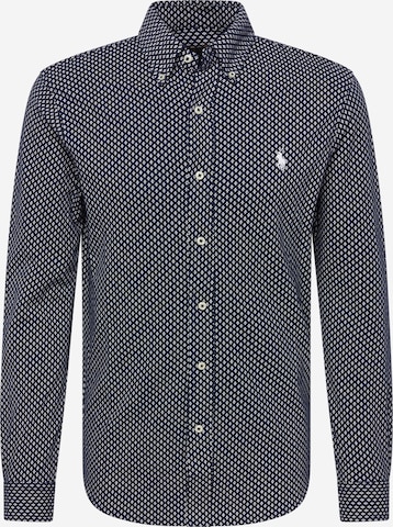 Polo Ralph Lauren Regular fit Button Up Shirt in Blue: front