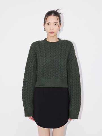 LeGer by Lena Gercke Sweater 'Kitty' in Green: front
