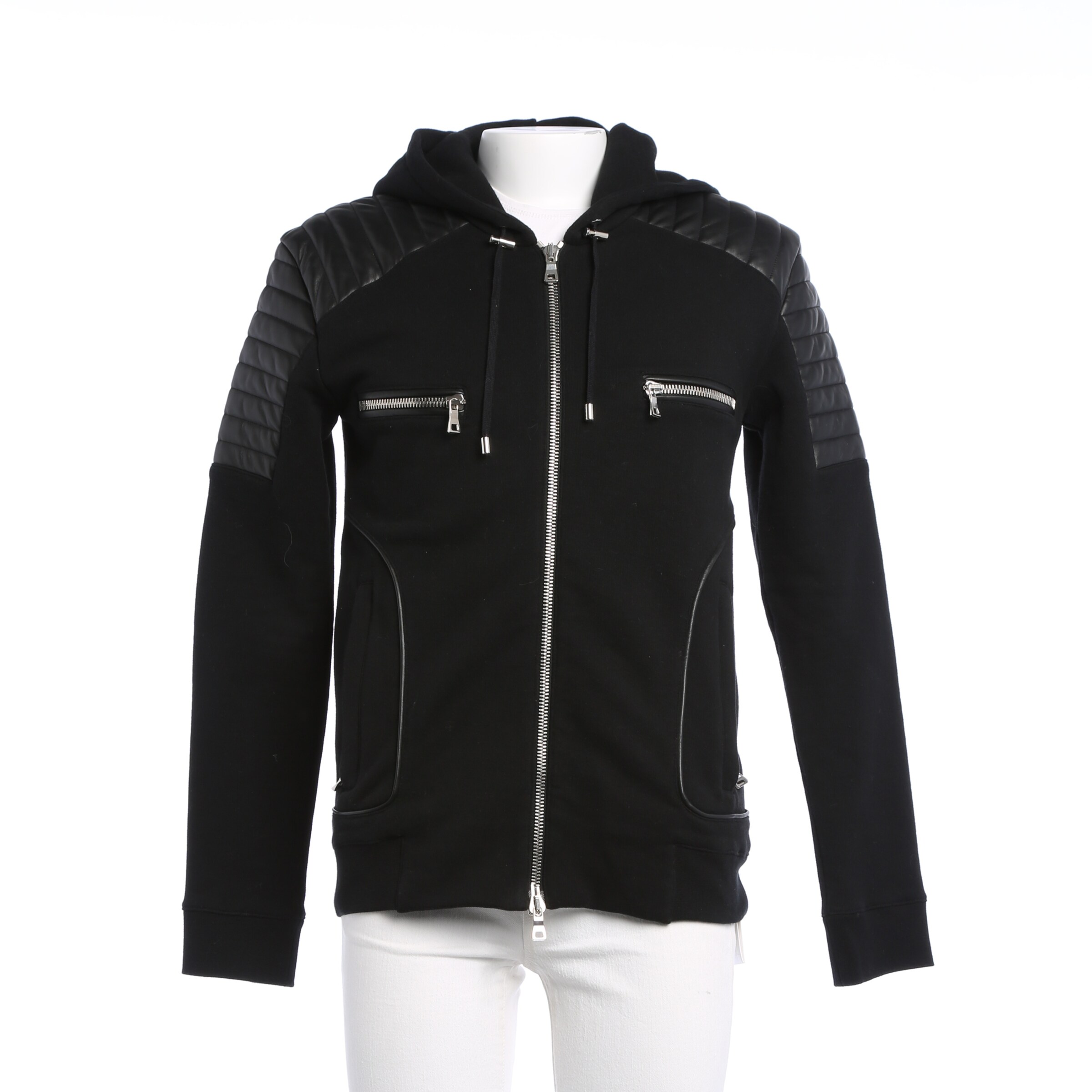 Balmain Jacket & Coat in L in Black: front