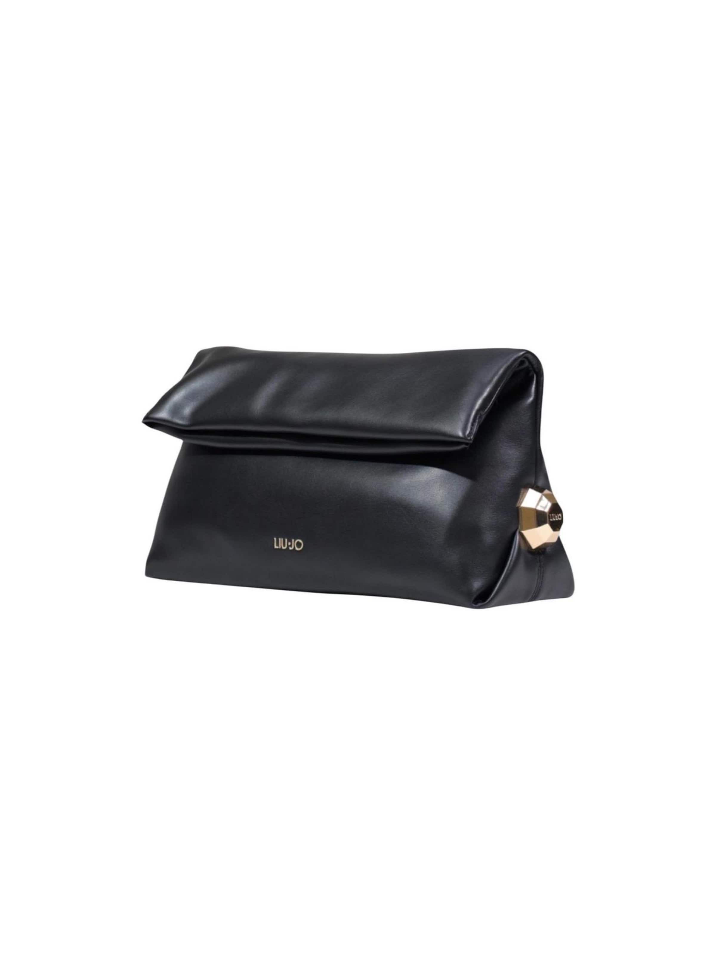 Borsa a sacco 'ECS M POCHETTE AA6097 E0958' di Liu Jo in nero