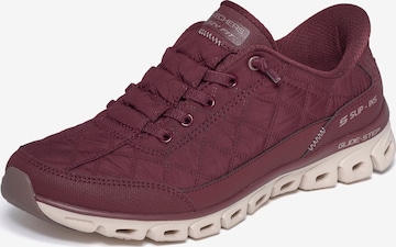 SKECHERS Slip-Ons in Red: front