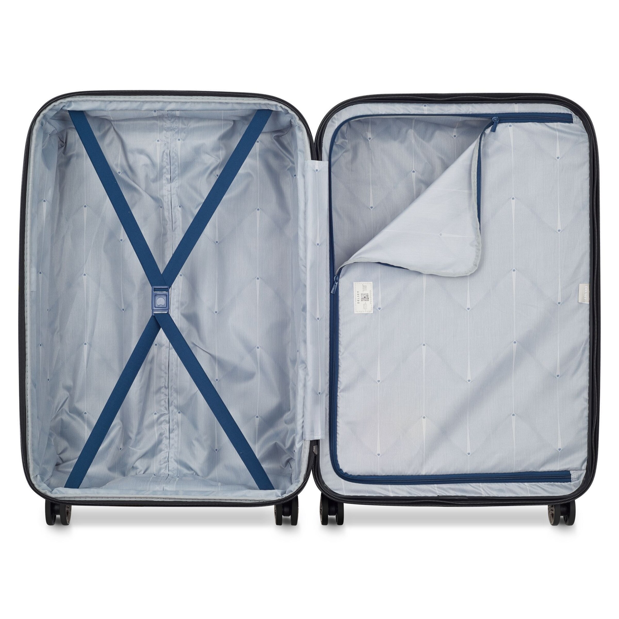 Delsey Paris Trolley 'Meteor' in Blauw
