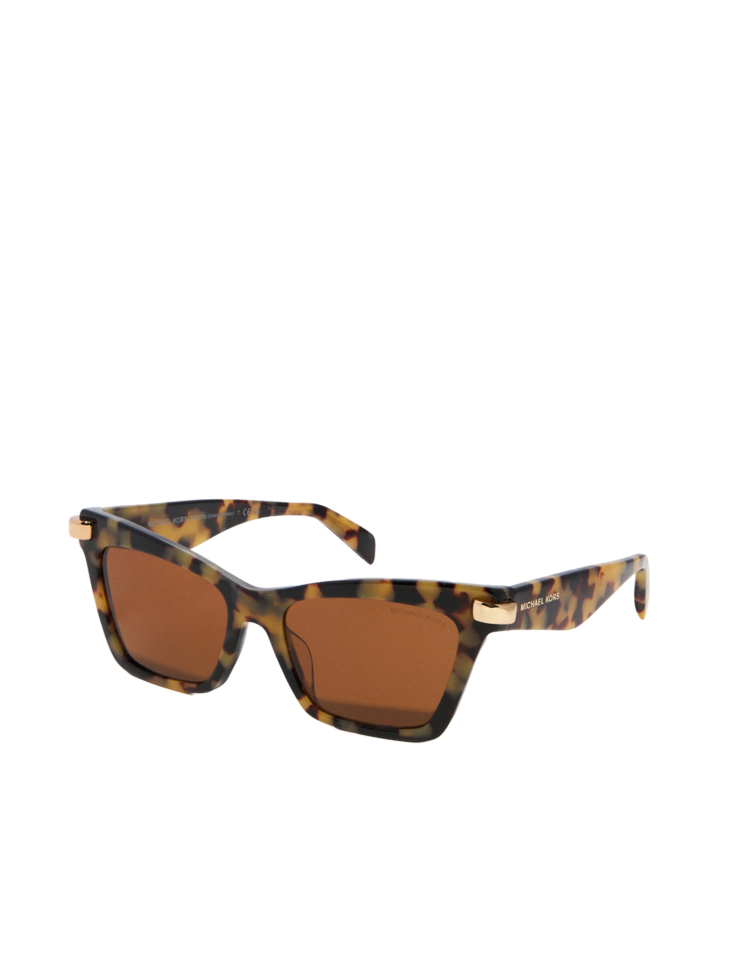 MICHAEL Michael Kors Zonnebril 'GRAND CAYMAN' in Beige: voorkant