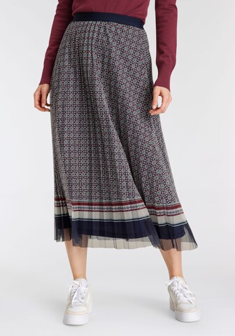 DELMAO Skirt in Mixed colors: front