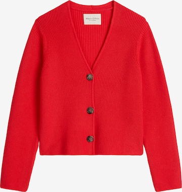 Marc O'Polo Knit cardigan in Red: front