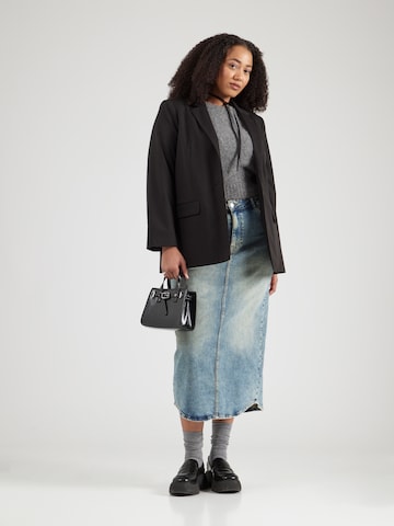 Vero Moda Curve Blazer 'VMCNILA' in Black