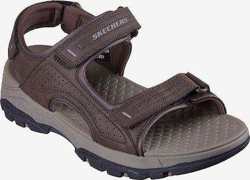 Sandales 'Tresmen - Garo' SKECHERS en marron : devant