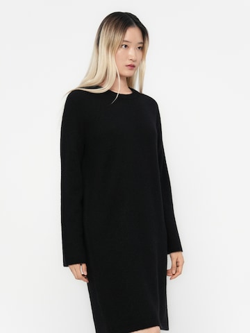 SELECTED Knitted dress 'SLFLULU' in Black