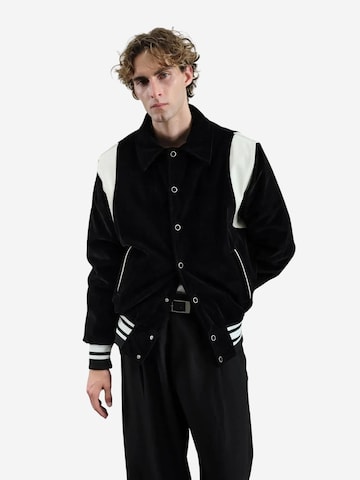 Veste mi-saison Giesto en noir : devant