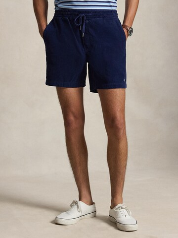 Polo Ralph Lauren Regular Trousers in Blue: front