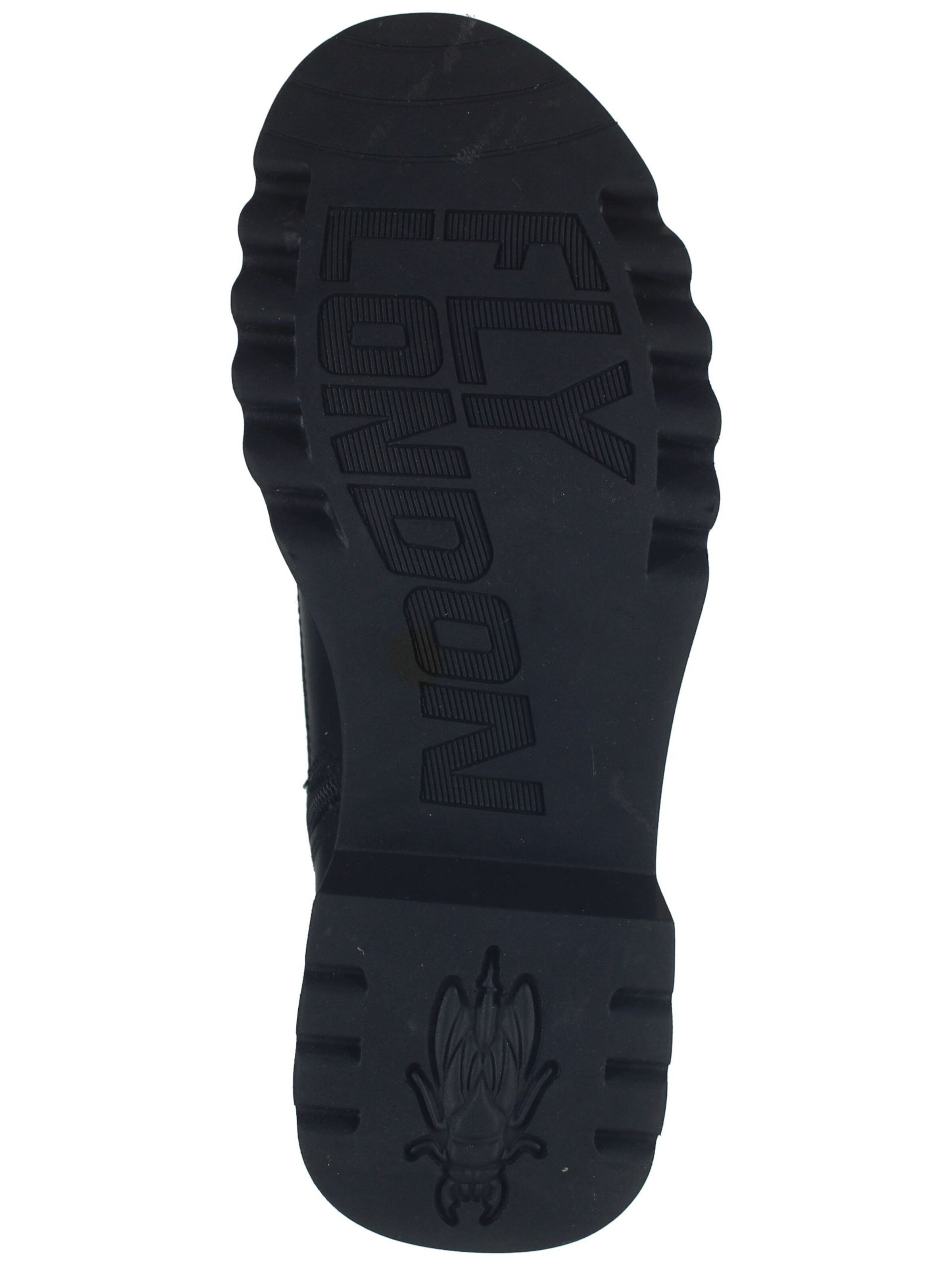 FLY LONDON Schnürstiefelette in Schwarz