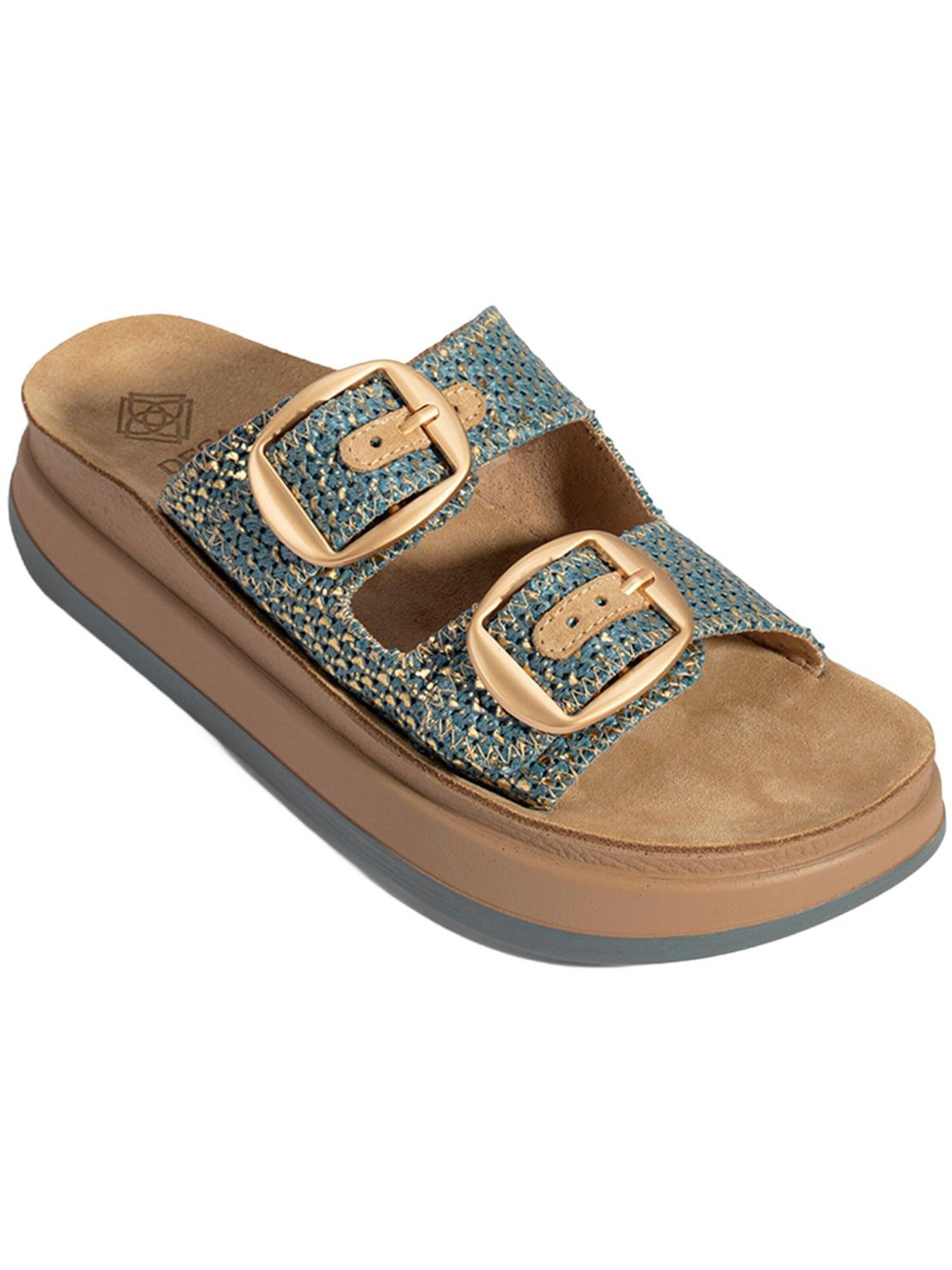 Desa Slipper 'Keilrutschen' in Blue