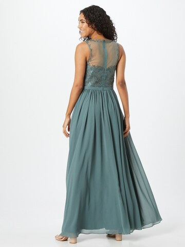 mascara Evening Dress in Green