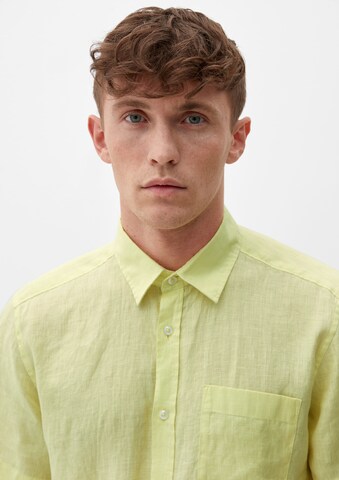 s.Oliver Regular fit Button Up Shirt in Yellow