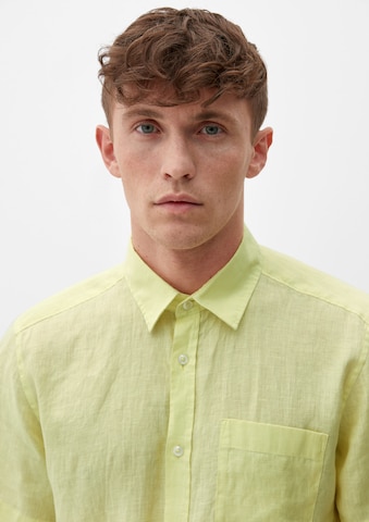 s.Oliver Regular fit Button Up Shirt in Yellow