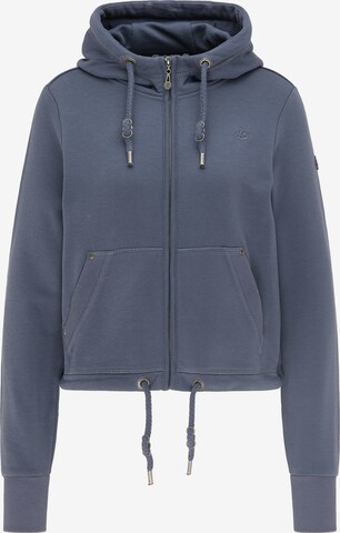 DreiMaster Vintage Sweatjacke in Blau: predná strana