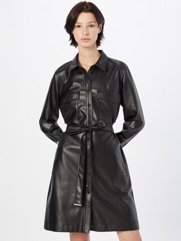 HUGO Shirt dress 'Kamilas' in Black: front