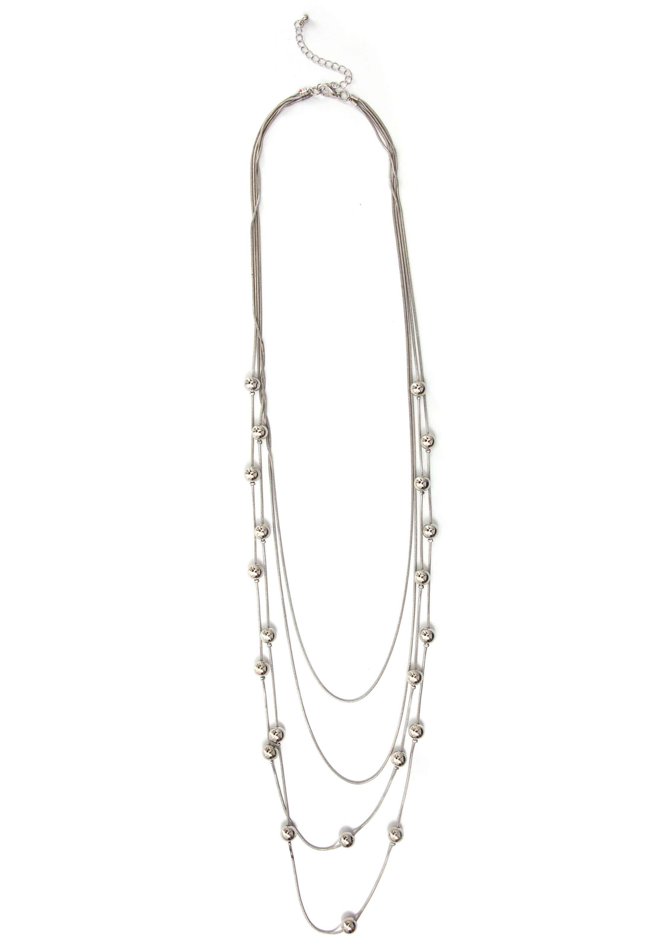 J. Jayz Kette in Grau: Vorderseite