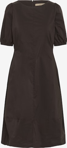 Robe 'Antoinett' CULTURE en marron : devant