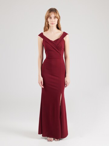 WAL G. Evening dress in Purple: front