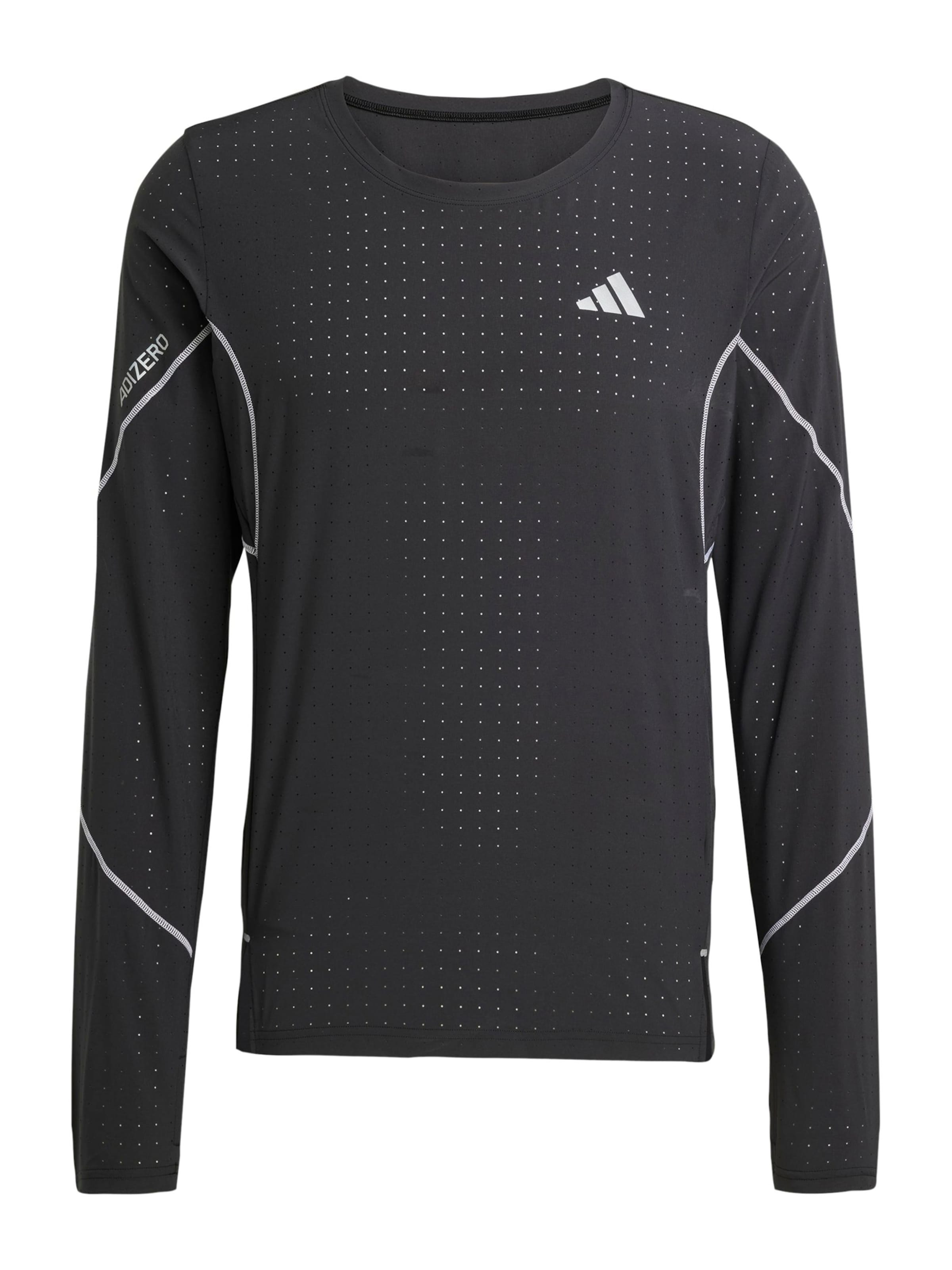 ADIDAS PERFORMANCE Funkcionális felső 'ADIZERO' - fekete: elől