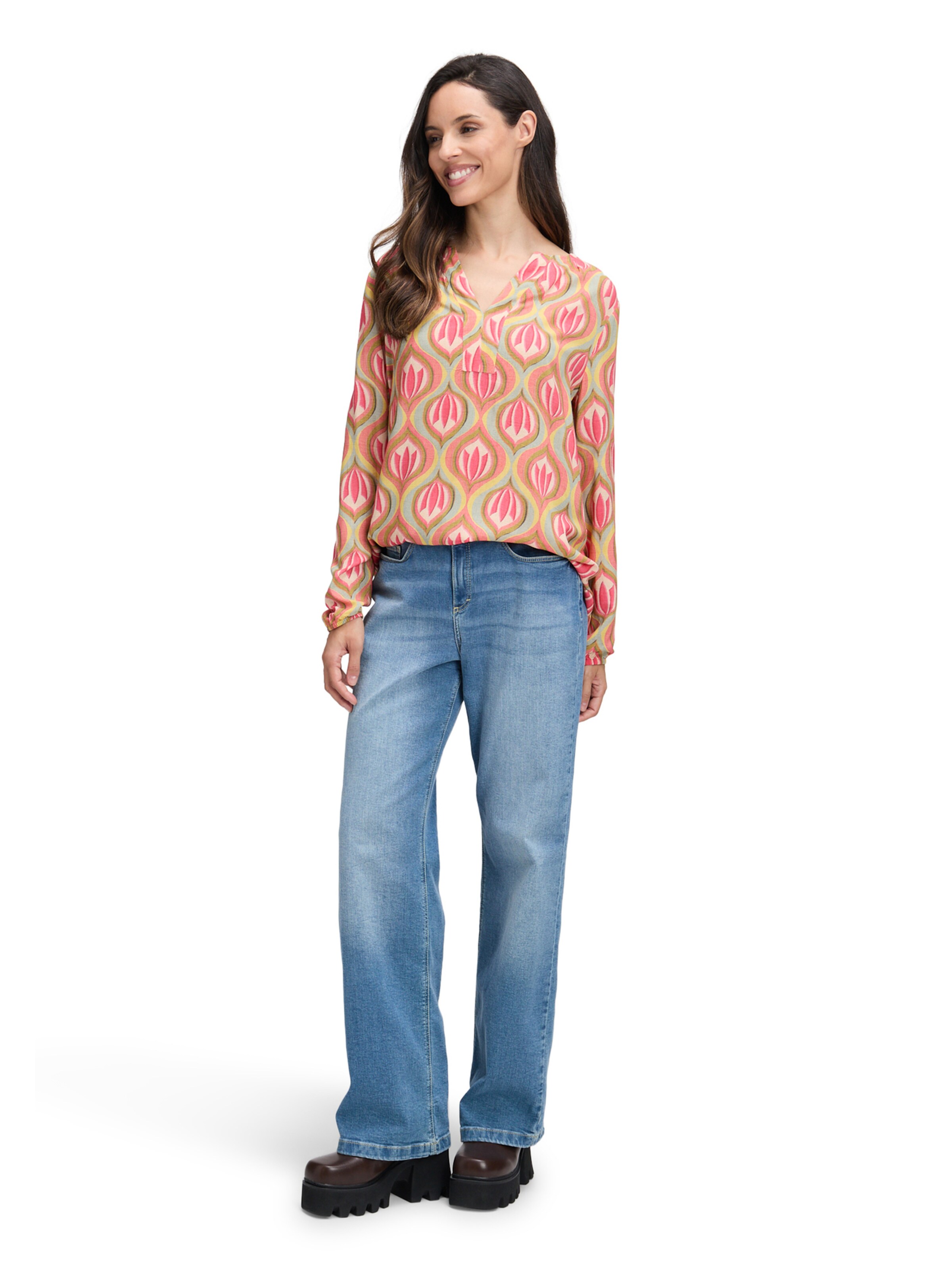 Cartoon Blouse in Pink