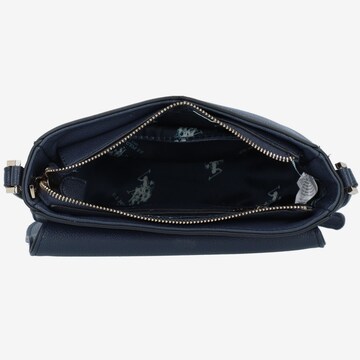 U.S. POLO ASSN. Schoudertas 'Jones' in Blauw