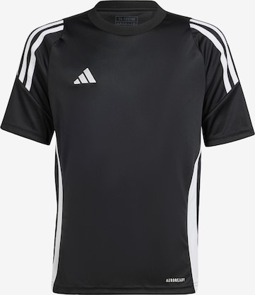 ADIDAS PERFORMANCE Functioneel shirt 'Tiro 24' in Zwart: voorkant