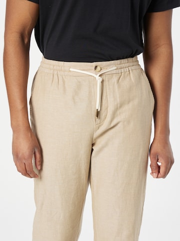 SCOTCH & SODA Slimfit Spodnie 'Warren' w kolorze beżowy