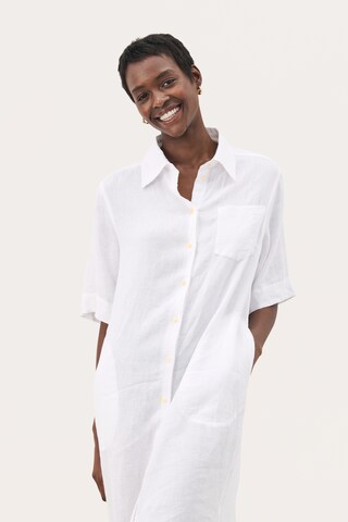 Part Two Shirt dress 'Regitta' in White