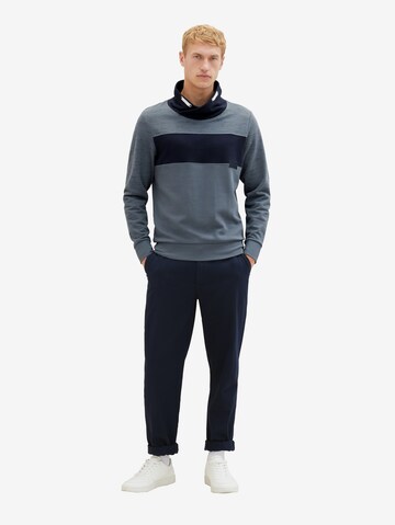 Sweat-shirt TOM TAILOR en bleu