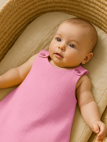 PAPATE - Saco de dormir 'Organic Cotton Summer Sleeping Bag' en rosa