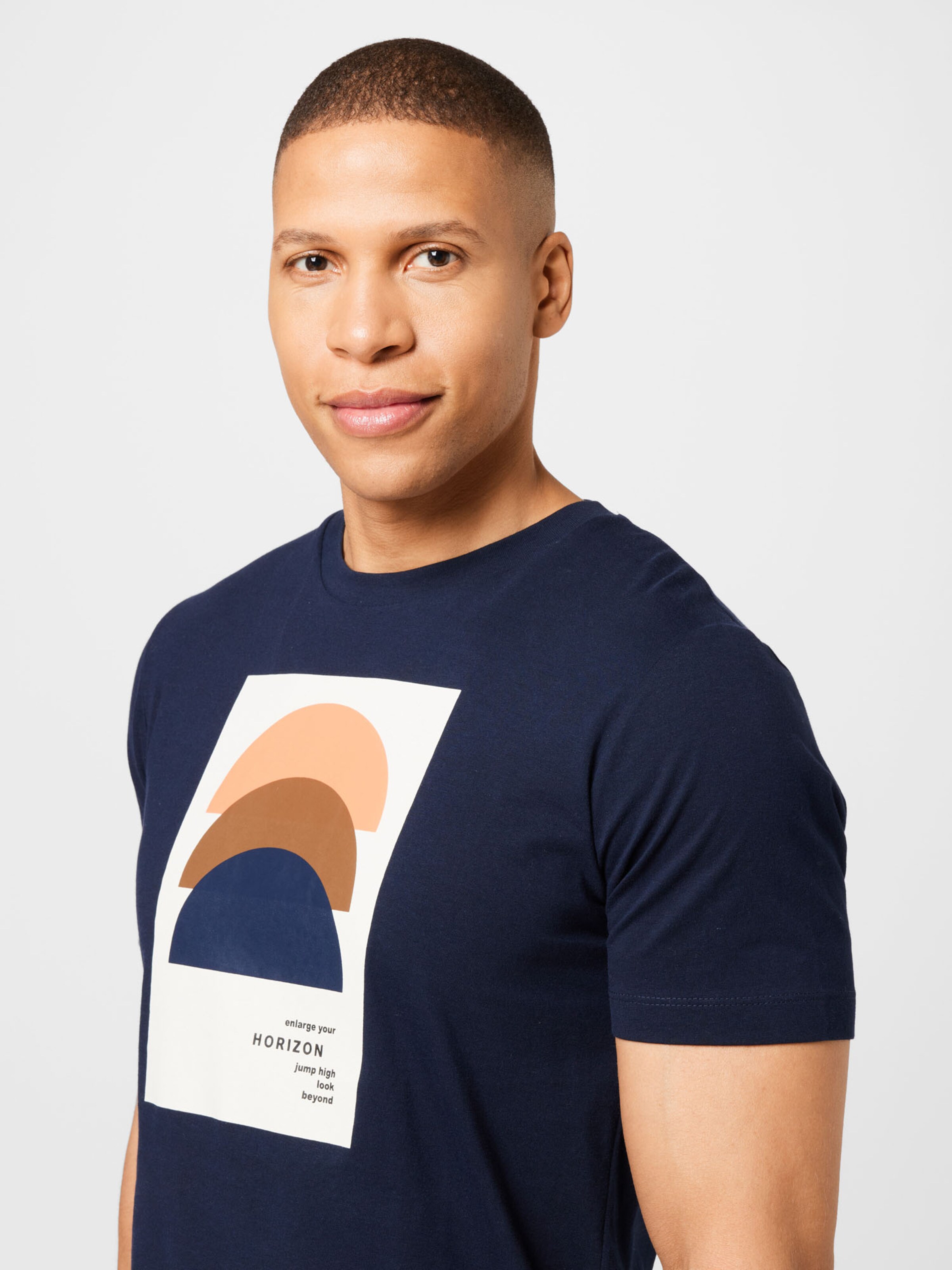 Männer Große Größen s.Oliver T-Shirt in Navy - MR73691 Männer Große Größen s.Oliver T-Shirt in Navy - MR73691