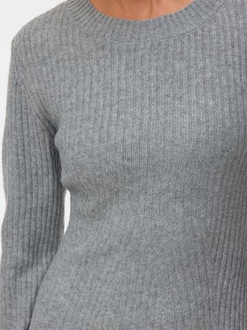 VERO MODA Pletena obleka 'VMJOSANNA' | siva barva