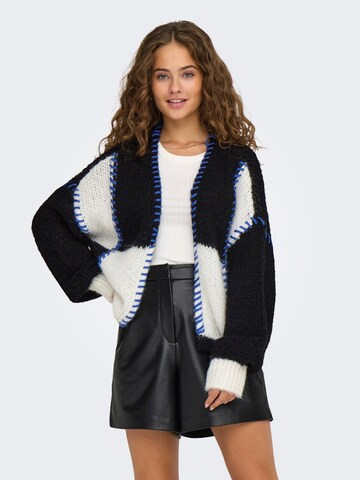 ONLY Strickjacke 'ONLDenise' in Schwarz: Vorderseite