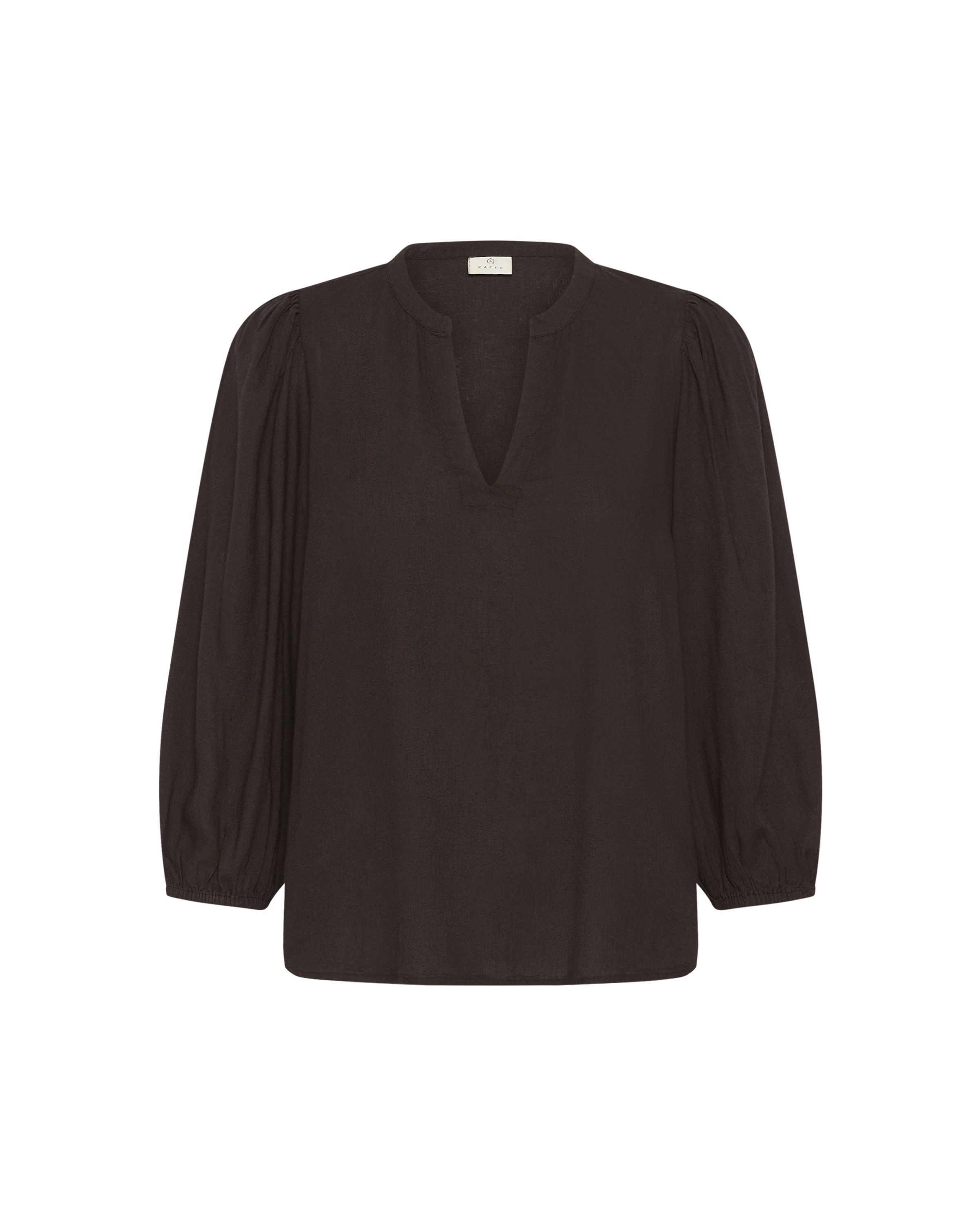 Kaffe - Blusa 'KAMilia' en negro: frente