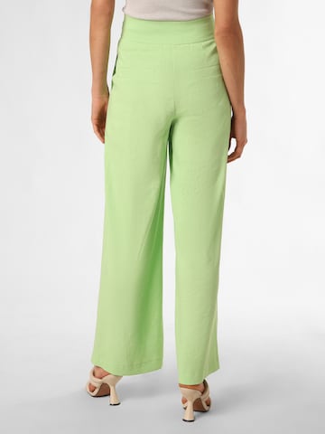 Marc Cain Loose fit Pleat-Front Pants in Green