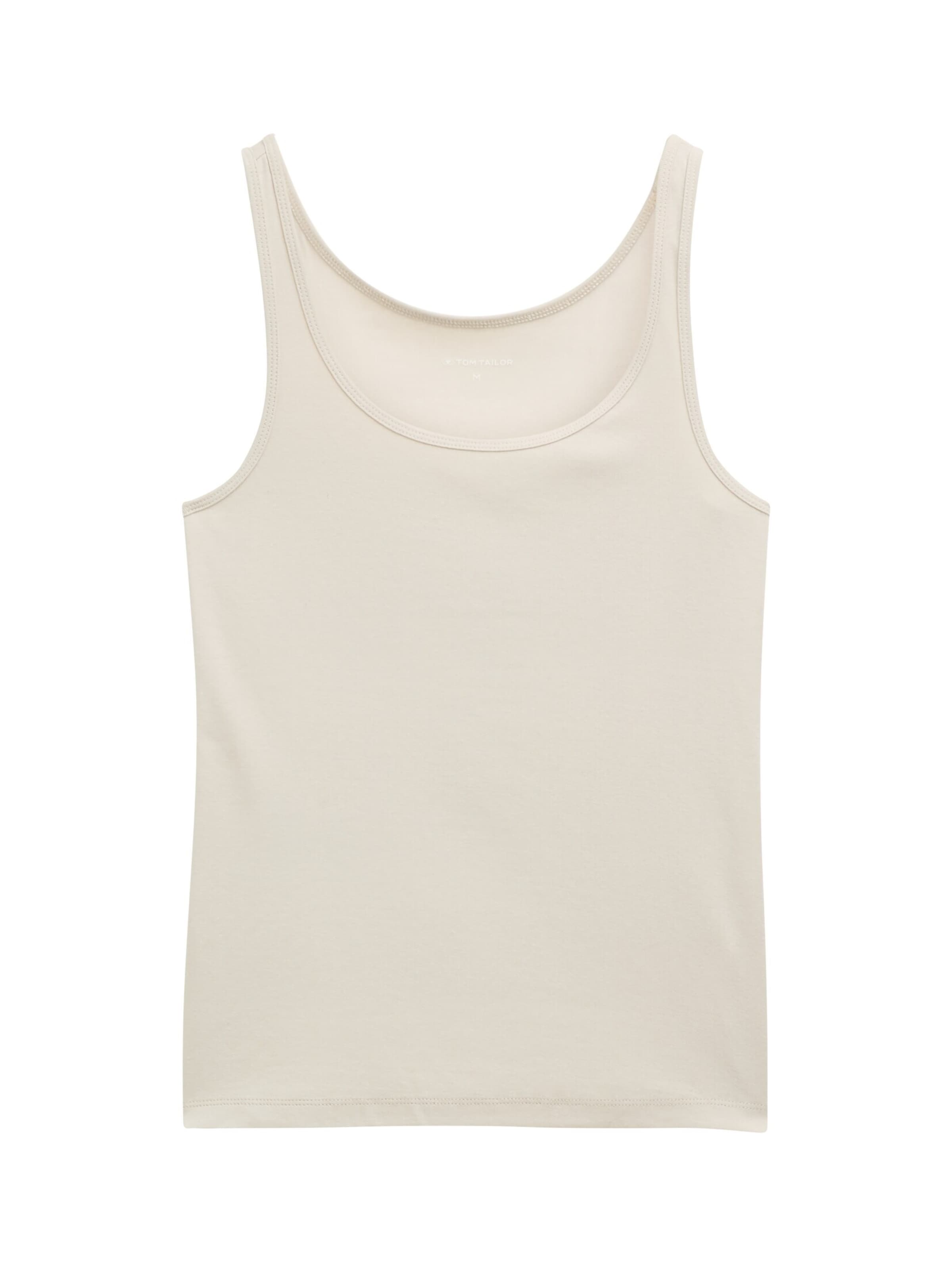 TOM TAILOR Top in White: front