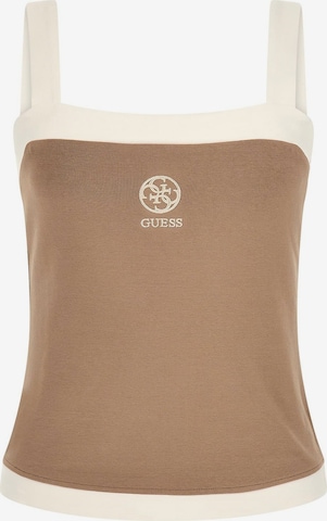 GUESS Top in Beige: front