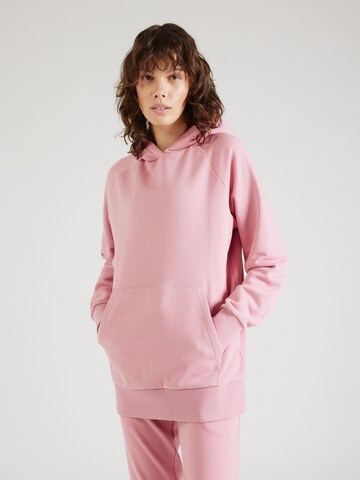 4F Athletic Sweatshirt in Pink: front