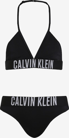 Calvin Klein Swimwear Bikini in Zwart: voorkant