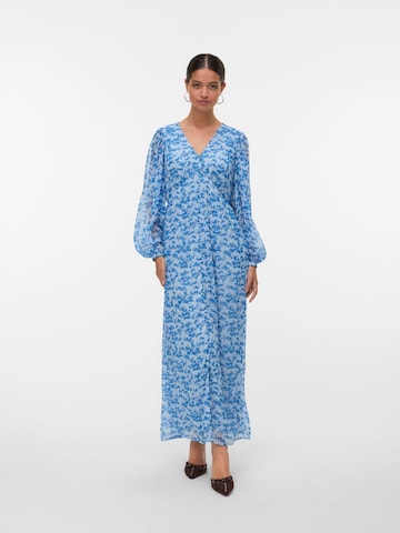 VERO MODA Jurk 'VMSmilla' in Blauw: voorkant