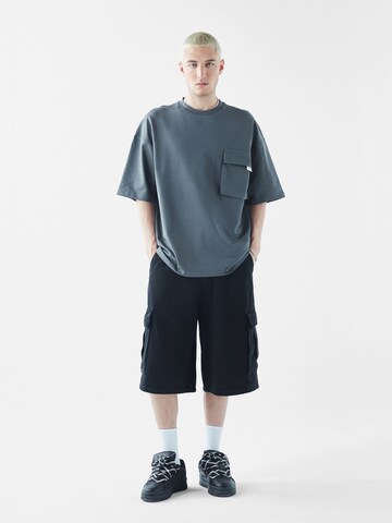 T-Shirt 'Elderflower' VAMOS CLO en bleu