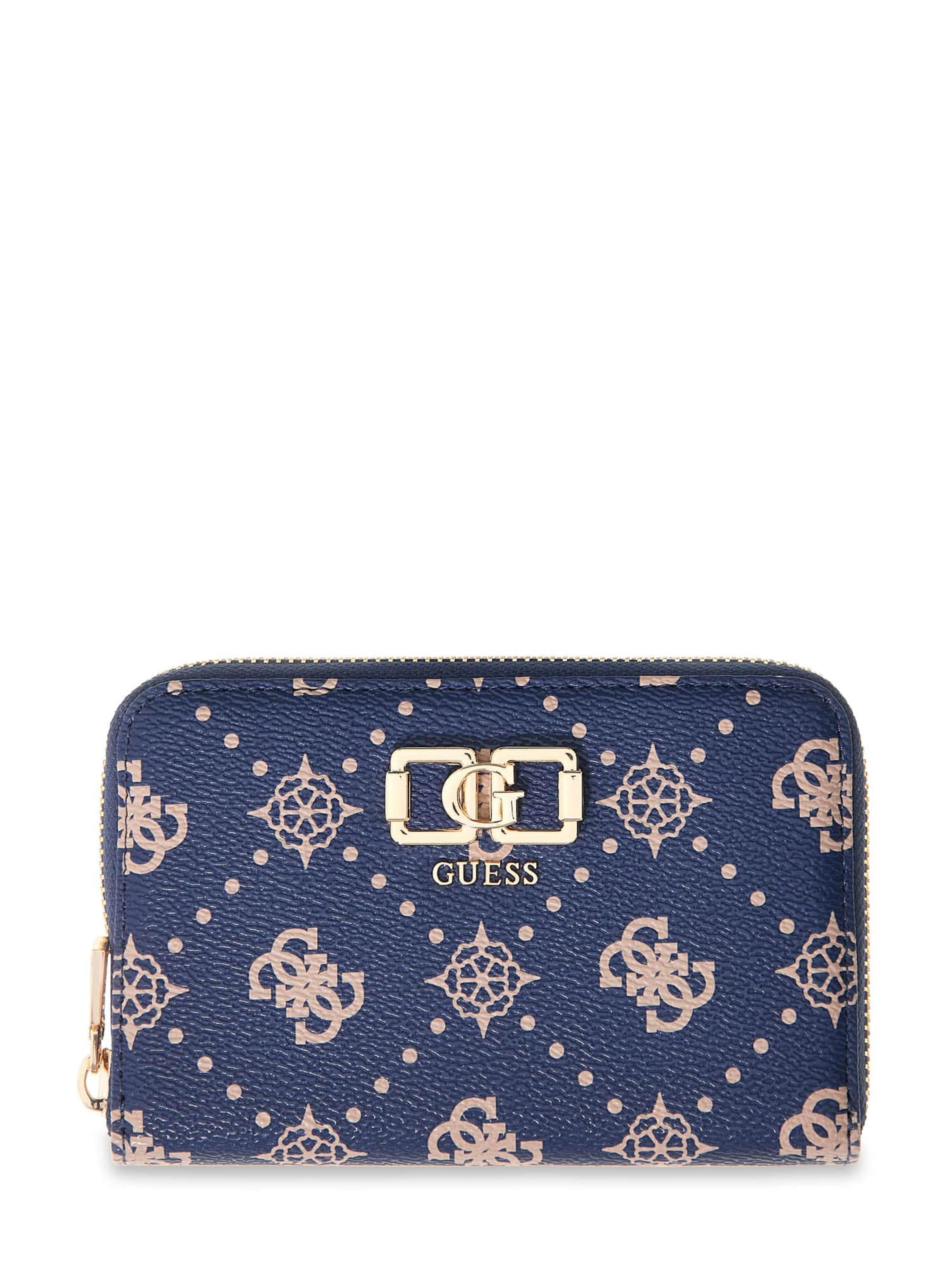 GUESS Wallet 'Emelie' in Blue: front