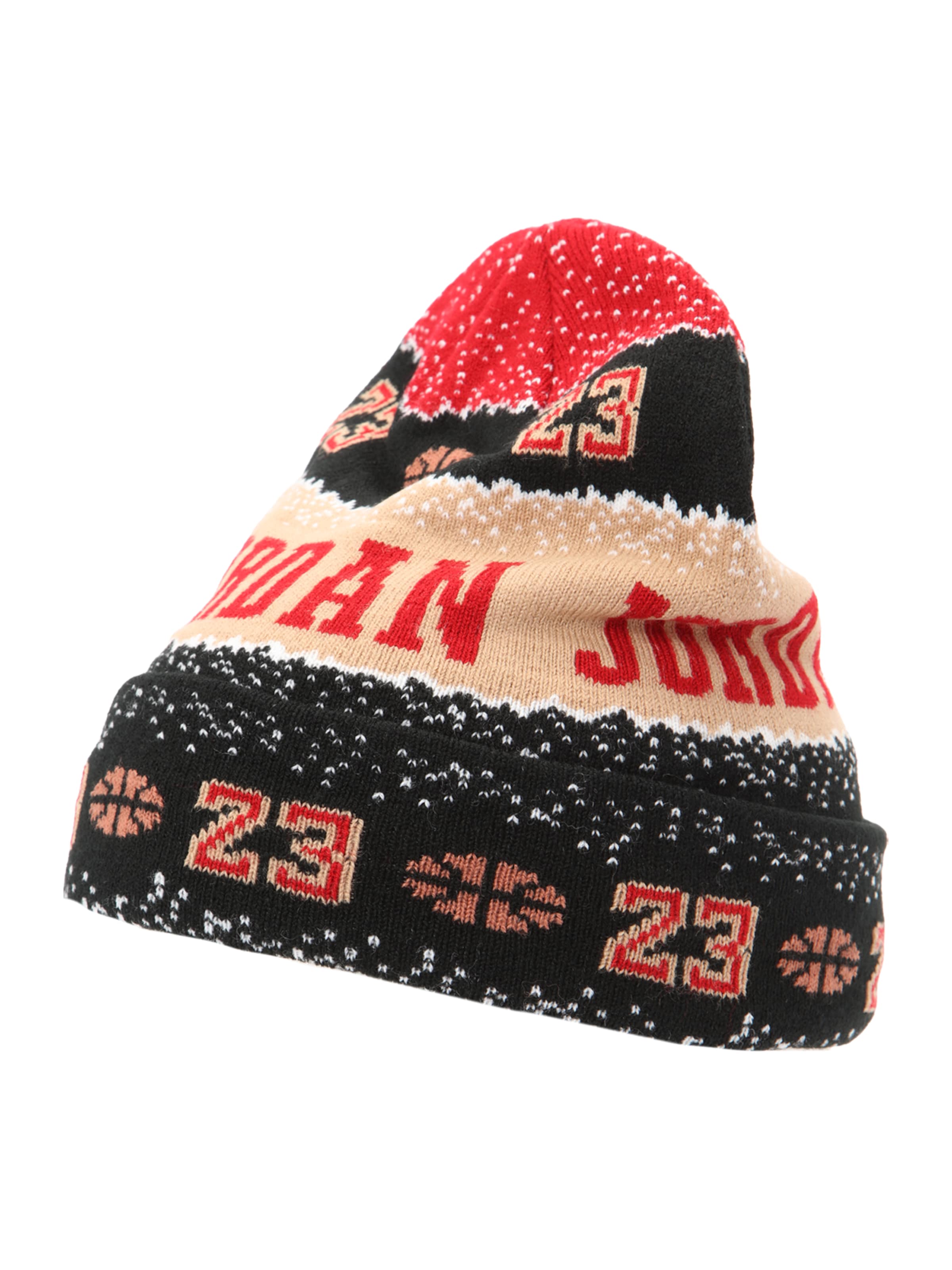 Jordan Mütze 'MJ HOLIDAY' in Schwarz: Vorderseite
