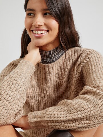 ONLY Pullover 'ONLFILIZ' in Braun